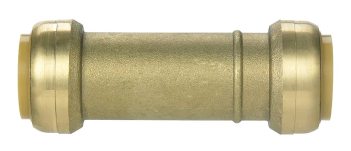 SharkBite Push to Connect 1 in. PTC each X 1 in. D PTC each Brass Slip Coupling