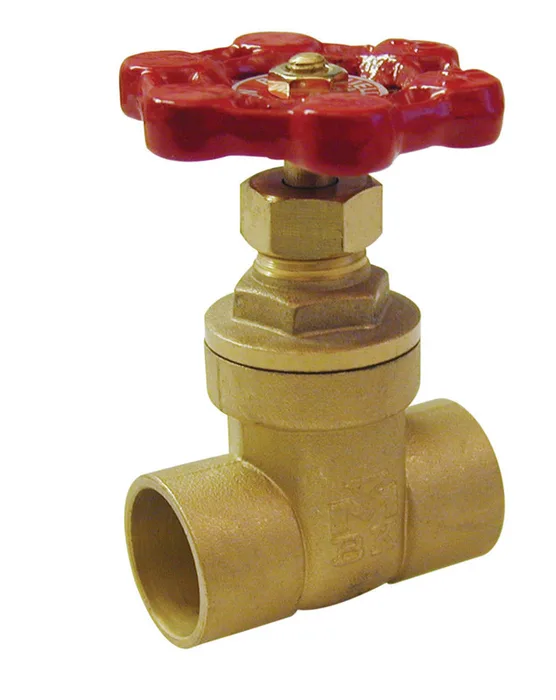 BK Products ProLine Series 1 in. Sweat Brass Gate Valve