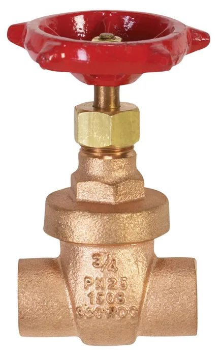 BK Products ProLine Series 3/4 in. Sweat Brass Gate Valve
