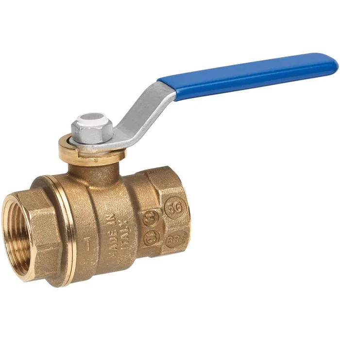 Homewerks 3/8 in. Brass FIP Ball Valve Full Port Quarter-Turn Lever For Water/Oil/Gas