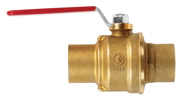 BK Products ProLine Series 1-1/2 in. Brass Sweat Ball Valve Full Port Lever
