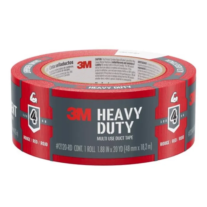 3M Scotch 1.88 in. W X 20 yd L Red Solid Duct Tape