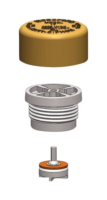 Woodford 1 in. Fine Threaded SCFM Brass Vacuum Breaker Float Kit
