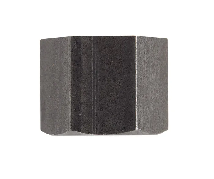 Billco Corporation 3/8 in. FPT Black Galvanized 0.740 in. L Cap (Pack of 5)