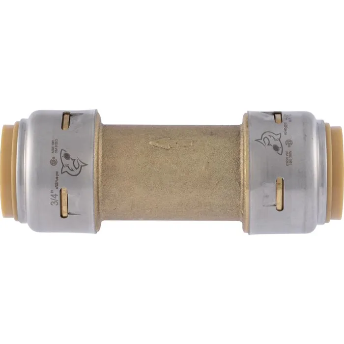 SharkBite 3/4 in. D X 3/4 in. D Brass Spring Loaded Check Valve