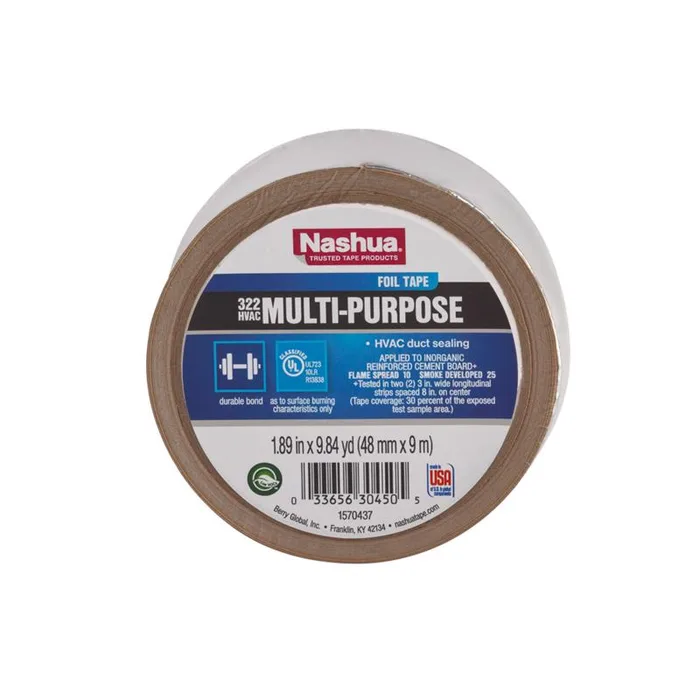 Nashua 1.89 in. W X 9.8 yd L Silver Foil Tape