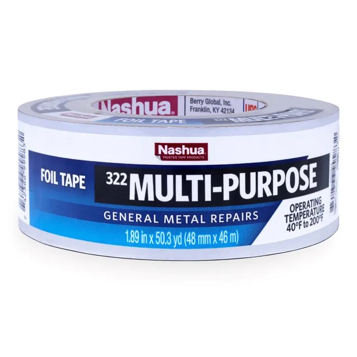 Nashua 1.89 in. W X 50.3 yd L Silver Foil Tape