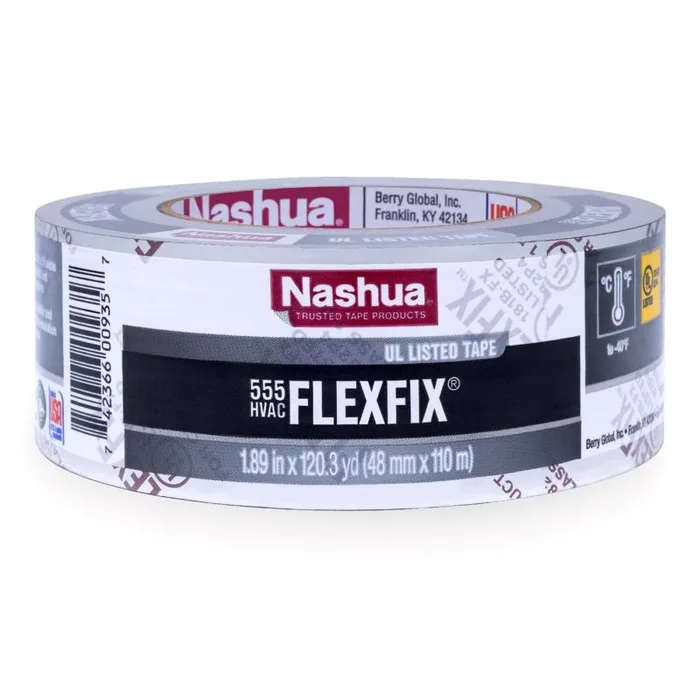 Nashua 1.89 in. W X 120 yd L Black Duct Tape