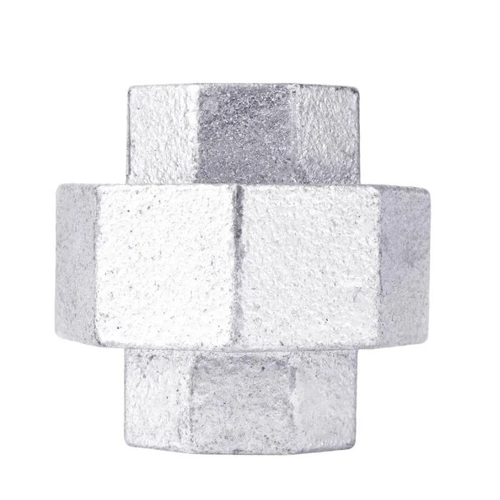 STZ Industries 2-1/2 in. FIP each X 2-1/2 in. D FIP Galvanized Malleable Iron Union