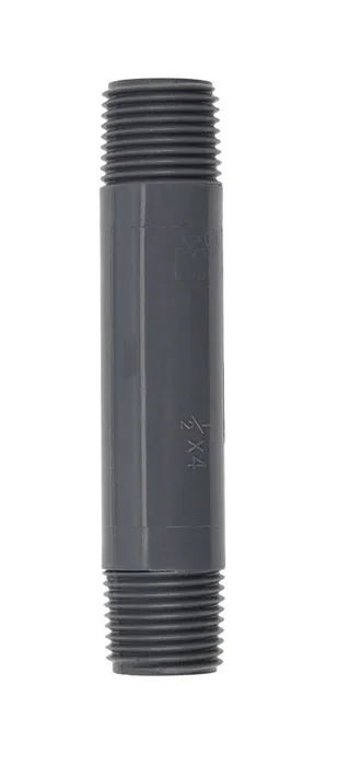 B&K Schedule 80 1/2 in. MIP X 1/2 in. D MIP PVC 4 in. Nipple (Pack of 10)
