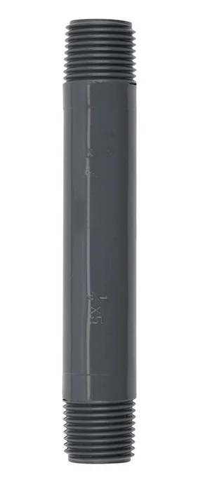 B&K Schedule 80 1/2 in. MIP X 1/2 in. D MIP PVC 5 in. Nipple (Pack of 10)