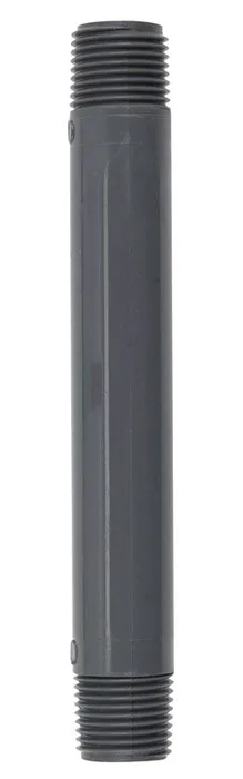 B&K Schedule 80 1/2 in. MIP X 1/2 in. D MIP PVC 6 in. Nipple (Pack of 10)