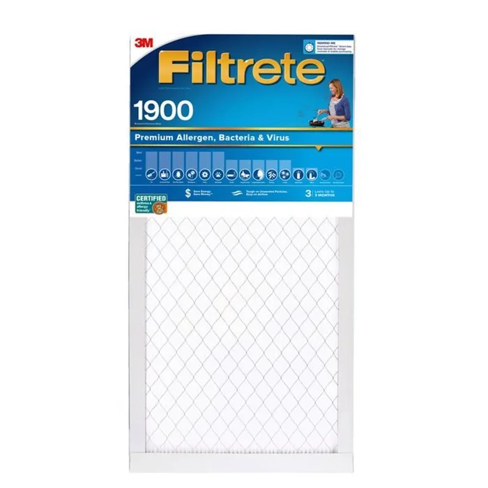 Filtrete 14 in. W X 24 in. H X 1 in. Polypropylene 1900 MPR Pleated Allergen Air Filter 1 pk (Pack of 4)