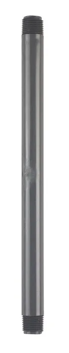 B&K Schedule 80 1/2 in. MIP X 1/2 in. D MIP PVC 12 in. Nipple 1 pk