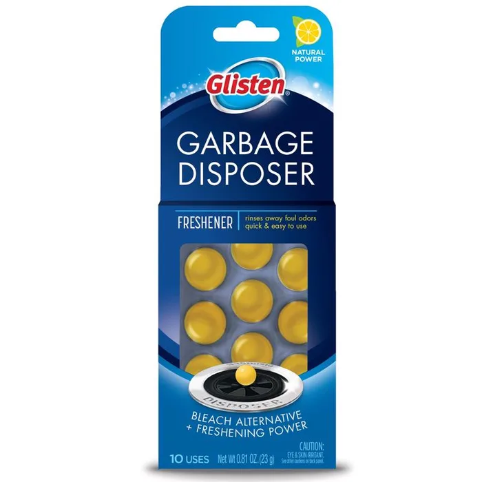Glisten Tablet Garbage Disposal Freshener 10 pk (Pack of 12)