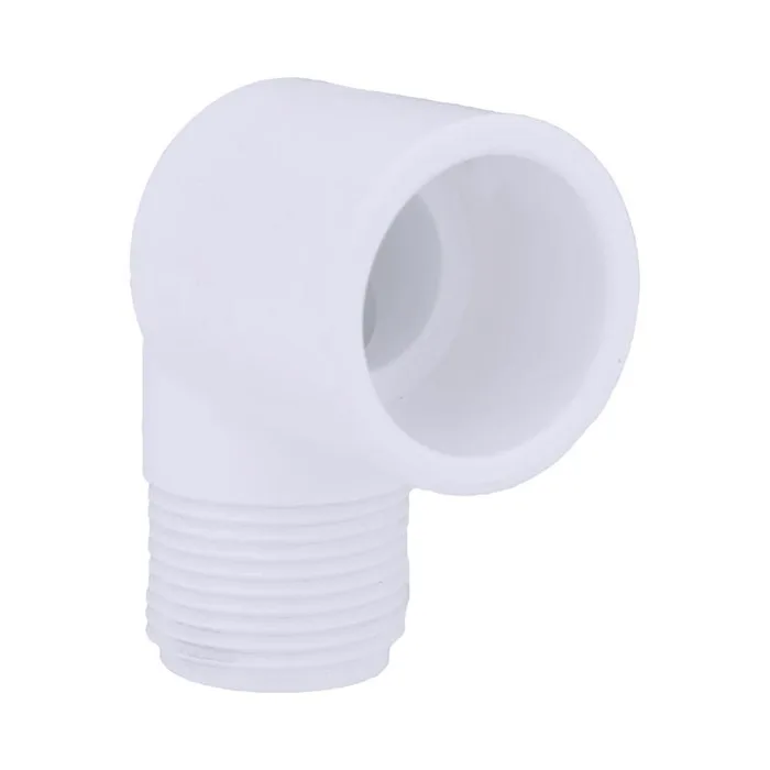 Charlotte Pipe Schedule 40 3/4 in. Slip X 3/4 in. D MPT PVC Street Elbow 1 pk (Pack of 25)