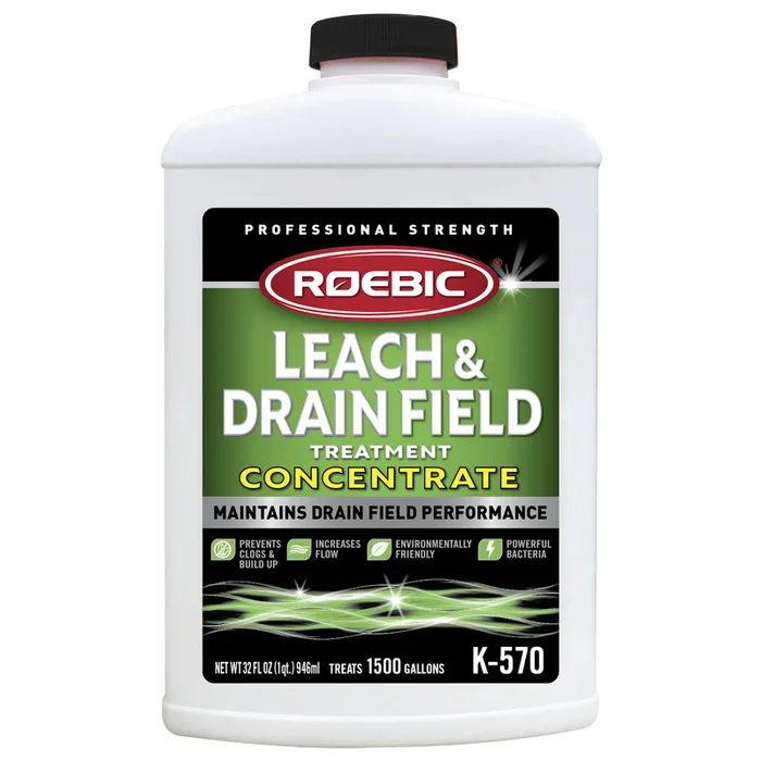 Roebic Liquid Leach & Drain Field Opener 32 oz (Pack of 4)