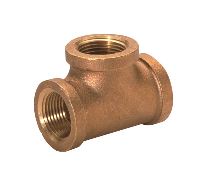 Anderson Metals 3/4 in. FPT in. X 3/4 in. D FPT Red Brass Tee