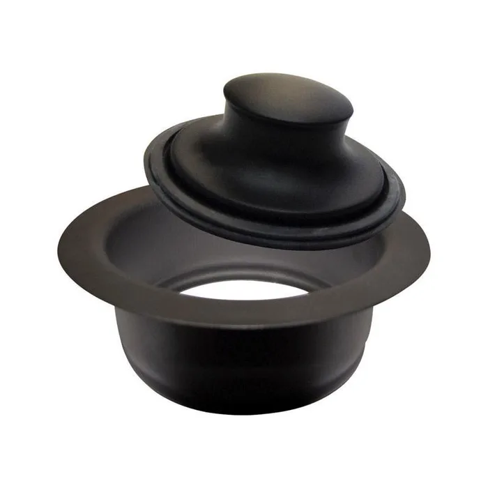 Keeney 3.5 in. Black Metal Drain Stopper