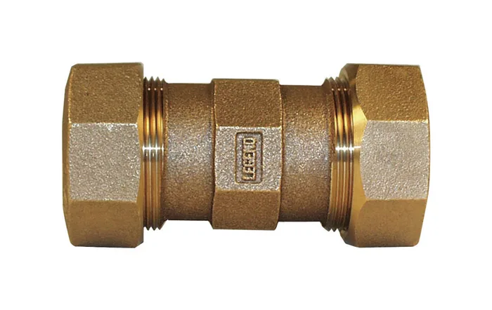 Legend Valve 3/4 in. Compression Pattern X 3/4 in. D Compression Bronze Coupling