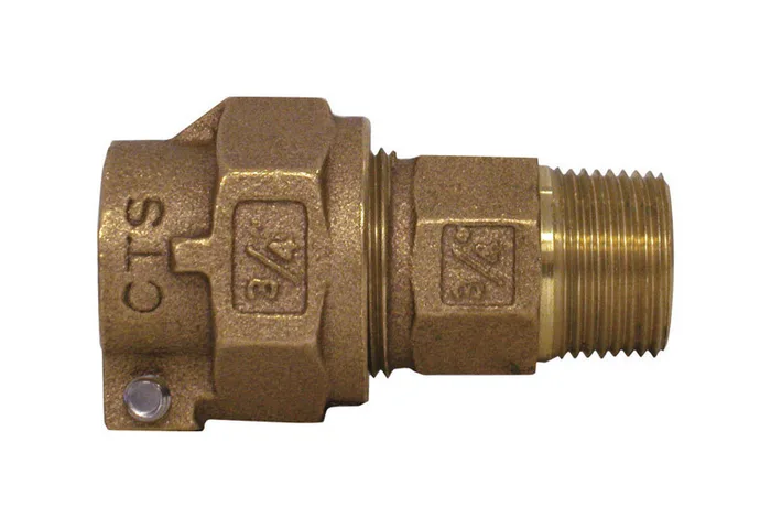 Legend Valve 3/4 in. MNPT Pattern X 3/4 in. D CTS Pack Joint Bronze Adapter