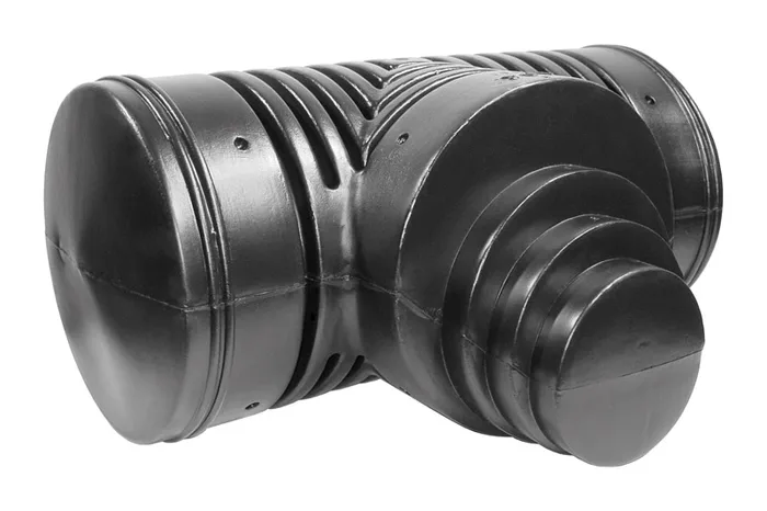 Advanced Drainage Systems 6 in. Snap X 6 in. D Snap Polyethylene 16 in. Tee 1 pk