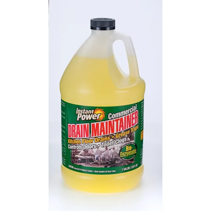 Instant Power Liquid Drain Cleaner 1 gal (Pack of 4)