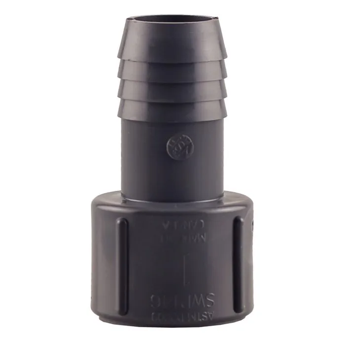 Boshart Industries 1 in. FPT X 1 in. D Insert Polypropylene Female Adapter 1 pk