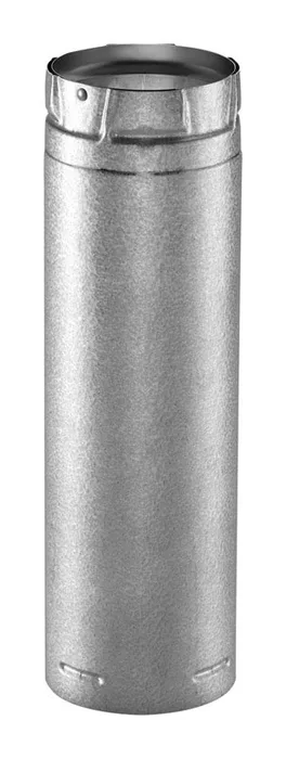 DuraVent PelletVent 4 in. D X 36 in. L Galvanized Steel Double Wall Stove Pipe (Pack of 2)