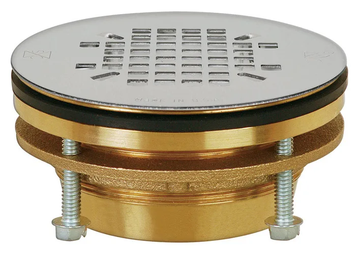 Sioux Chief JackRabbit 2 in. D Brass Shower Drain