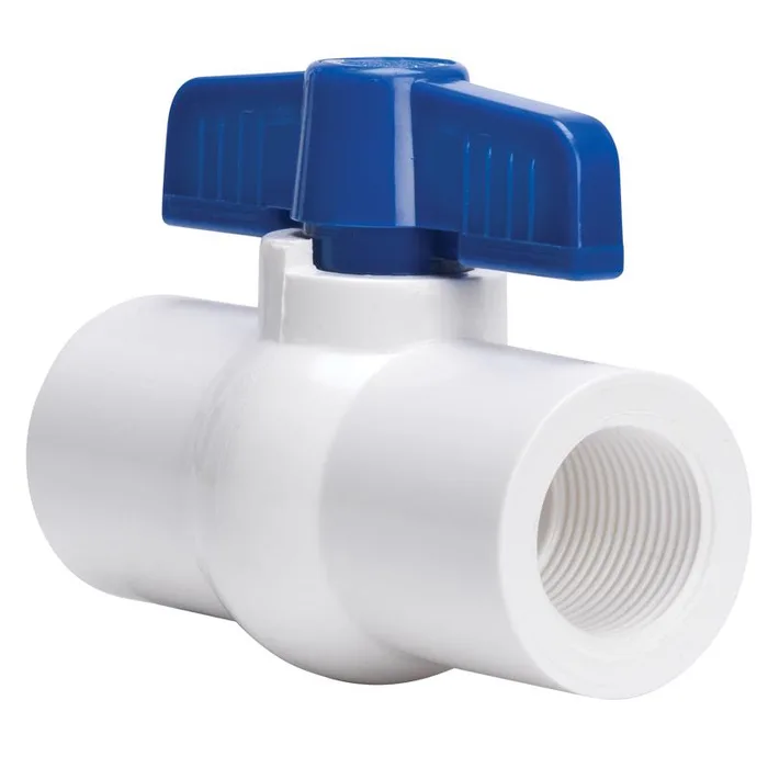 Homewerks 3/4 in. PVC FIP Ball Valve Full Port Quarter-Turn Lever For Potable Water