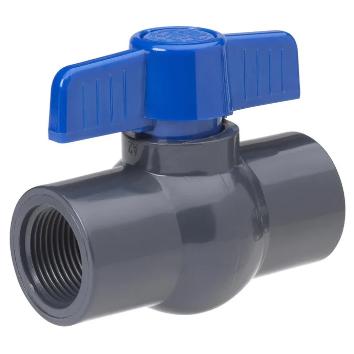 Homewerks 1/2 in. PVC FIP Ball Valve Full Port T-Handle For Potable Water