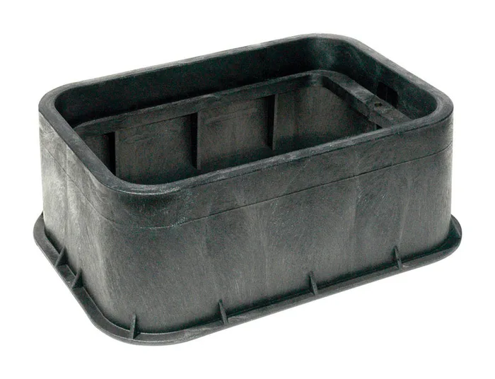 NDS 19 in. W X 14 in. D X 6 in. H Rectangular Valve Box Extension Black
