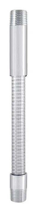 LDR Exquisite Chrome Stainless Steel Shower Arm (Pack of 4)