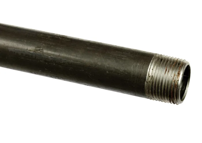 BK Products Southland 1 in. D X 60 in. L Black Steel Pre-Cut Pipe