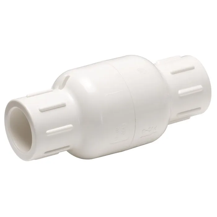 Homewerks 1-1/2 in. D X 1-1/2 in. D Solvent PVC Spring Loaded Check Valve