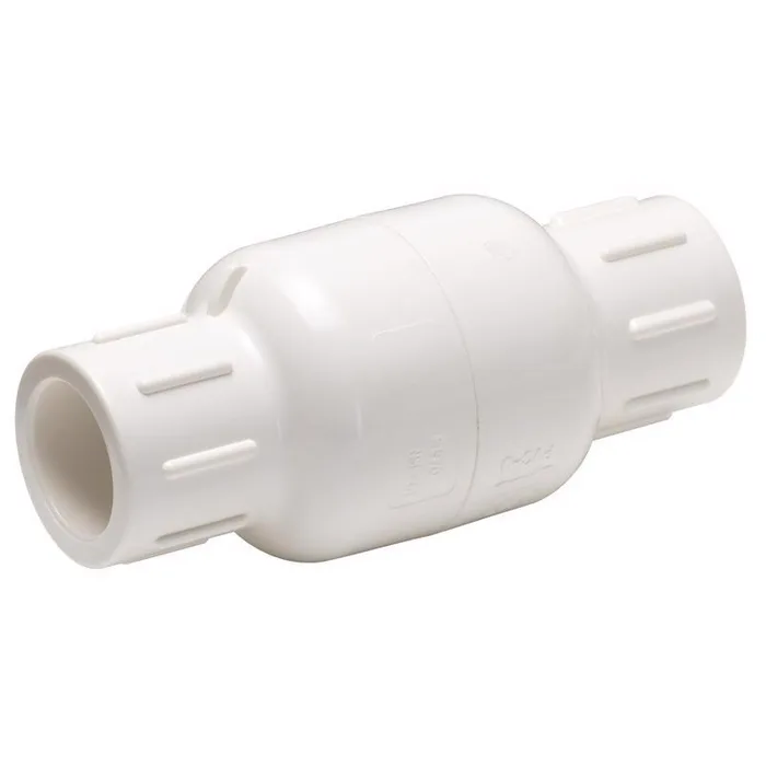 Homewerks 2 in. D X 2 in. D Solvent PVC Spring Loaded Check Valve (Pack of 2)