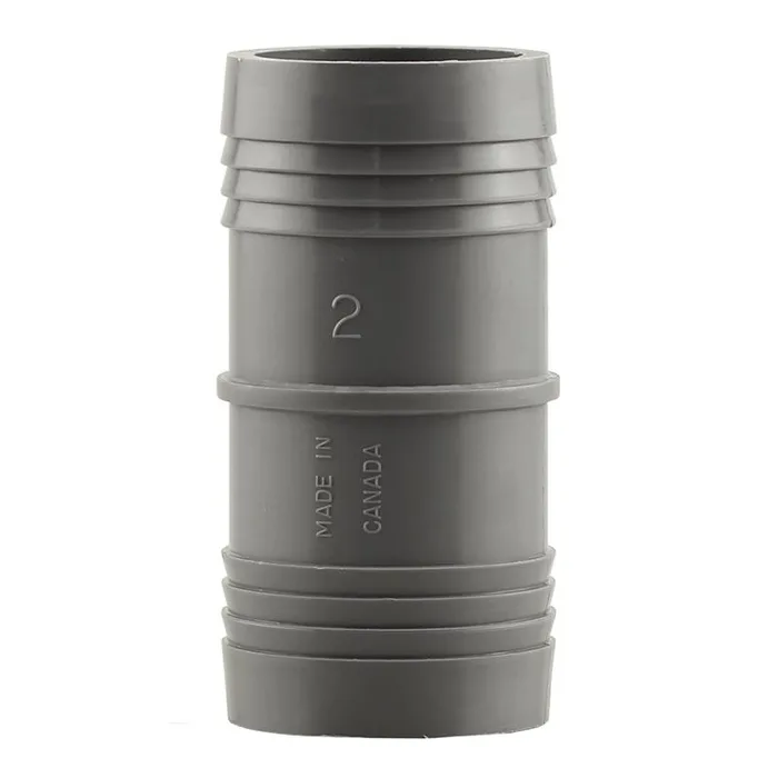 Boshart Industries 2 in. Insert X 2 in. D Insert Polypropylene 4 in. Coupling 1 pk