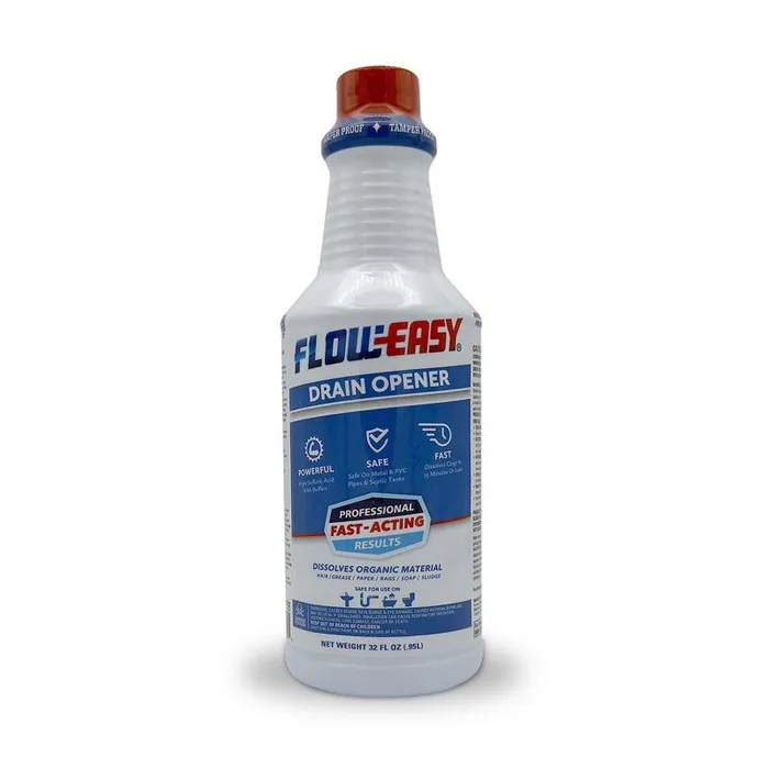 Flow-Easy Liquid Drain Opener 32 oz (Pack of 6)