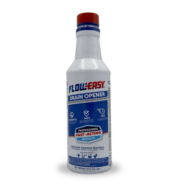 Flow-Easy Liquid Drain Opener 20 oz (Pack of 12)