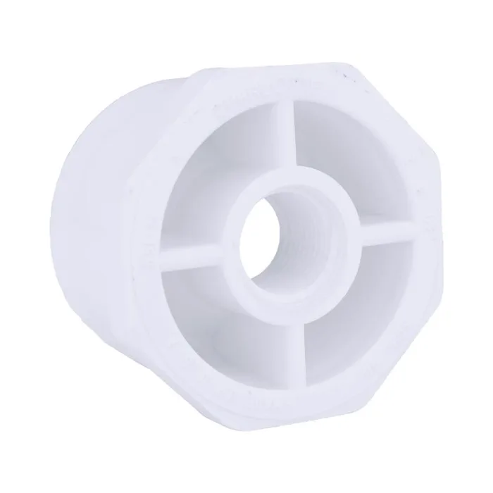 Charlotte Pipe Schedule 40 2 in. Spigot X 1/2 in. D FPT PVC Reducing Bushing 1 pk