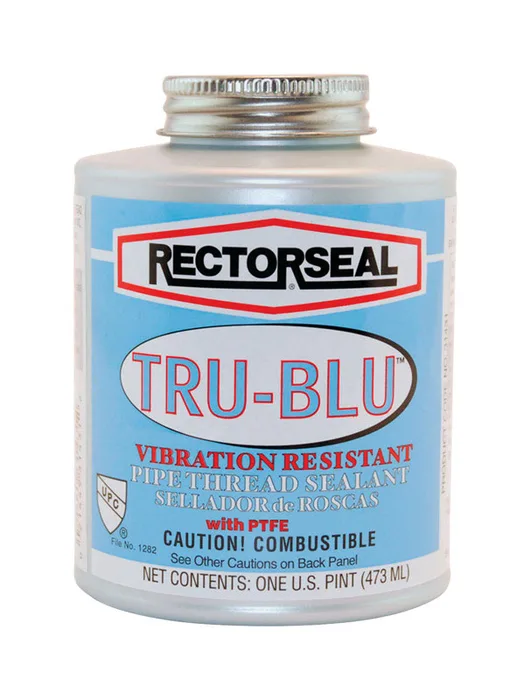 RectorSeal Tru-Blu Blue Pipe Thread Sealant 16 oz