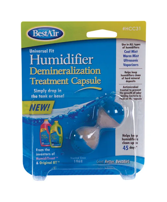 BestAir 1 pk Humidifier Demineralization Treatment (Pack of 4)
