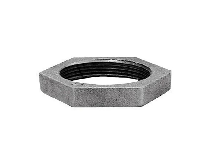 STZ Industries 1/2 in. FIP each Galvanized Malleable Iron Lock Nut (Pack of 5)