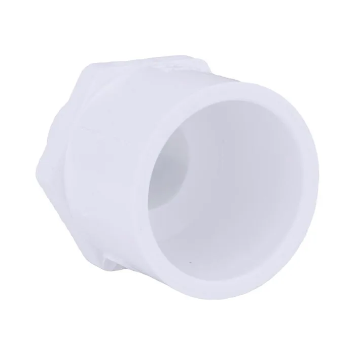 Charlotte Pipe Schedule 40 3/4 in. MPT X 1 in. D Slip PVC Pipe Adapter 1 pk (Pack of 25)