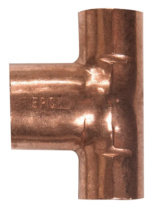 NIBCO 1/2 in. Sweat X 1/2 in. D Sweat Copper Reducing Tee 1 pk