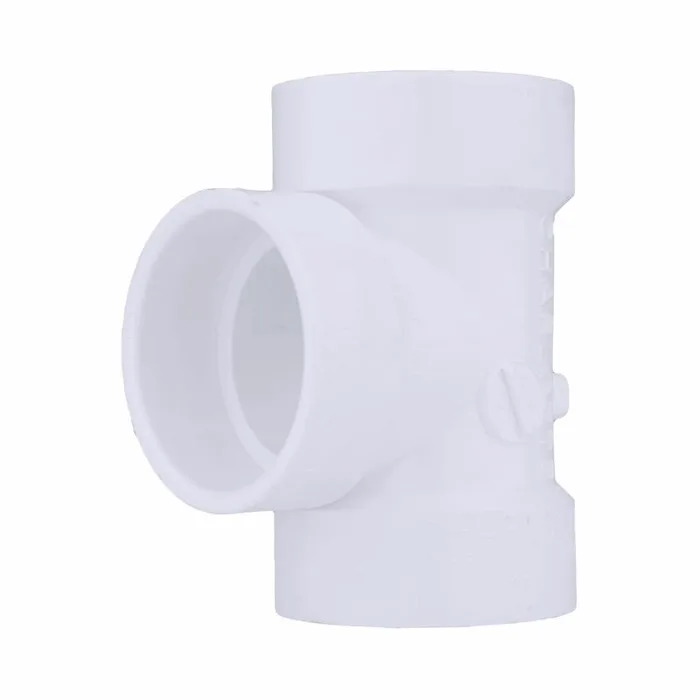 Charlotte Pipe Schedule 40 1-1/2 in. Hub pc X 1-1/2 in. D Hub PVC Vent Tee 1 pk