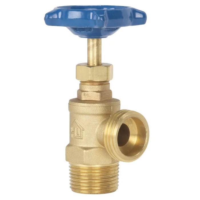 Homewerks 3/4 in. MIP in. X 3/4 in. Garden Hose Thread Brass Boiler Drain