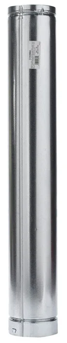Selkirk 5 in. D X 36 in. L Aluminum Round Gas Vent Pipe (Pack of 2)