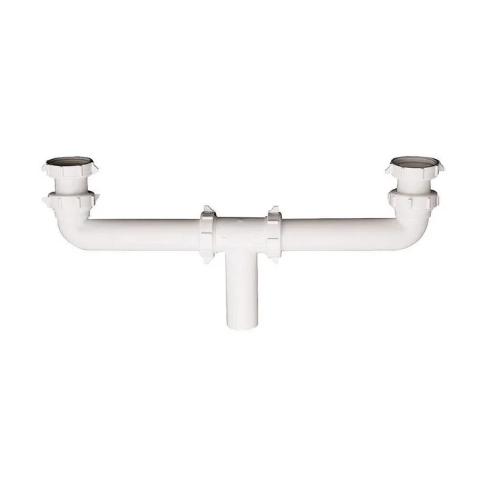 Plumb Pak 1-1/2 in. D X 16 in. L Plastic Center Outlet Waste